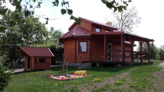 Domek Bialojany Bagian luar foto